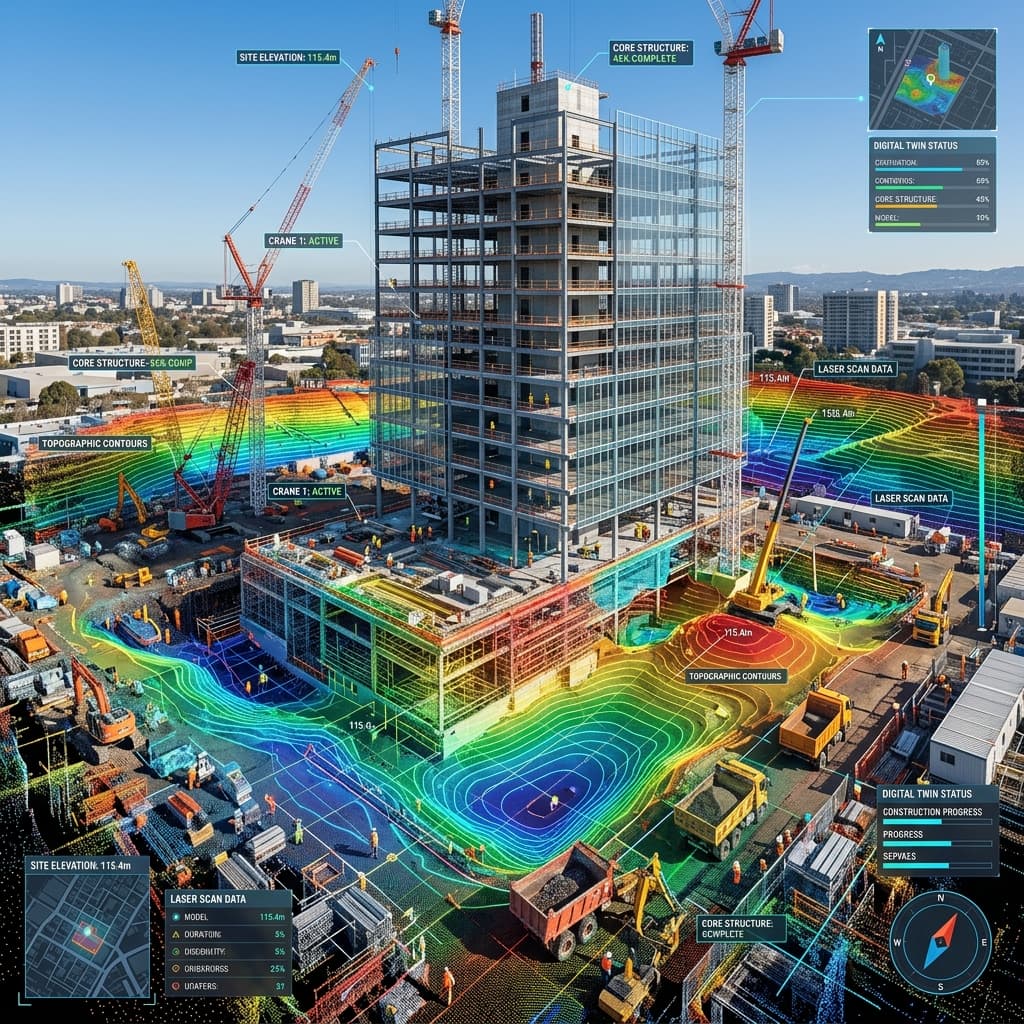 Volumetric & Earthworks Drone Surveys | Stockpile Calculations | EntireFM