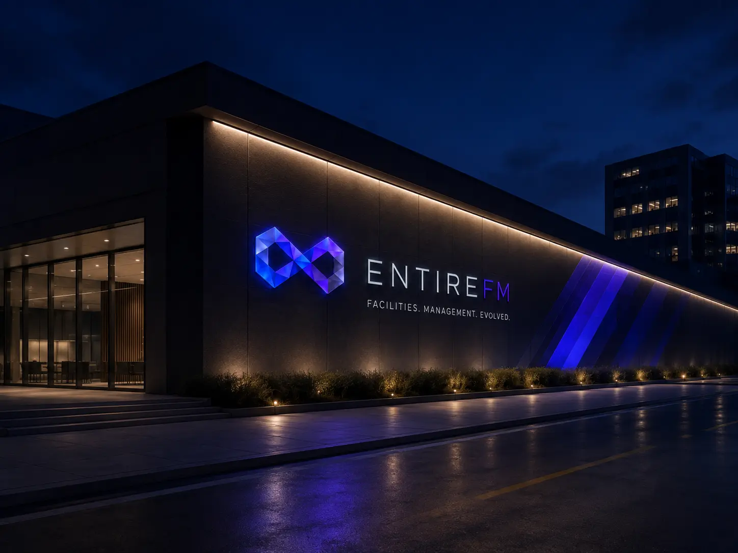 Commercial corporate office building