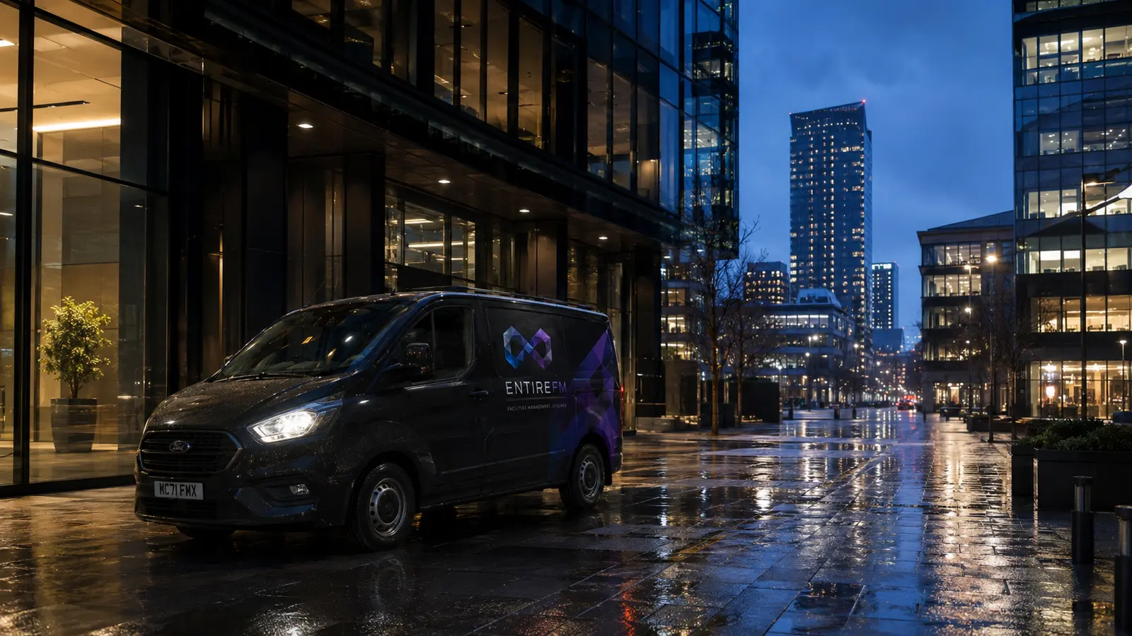 Commercial city centre building concierge and tenant reception services
